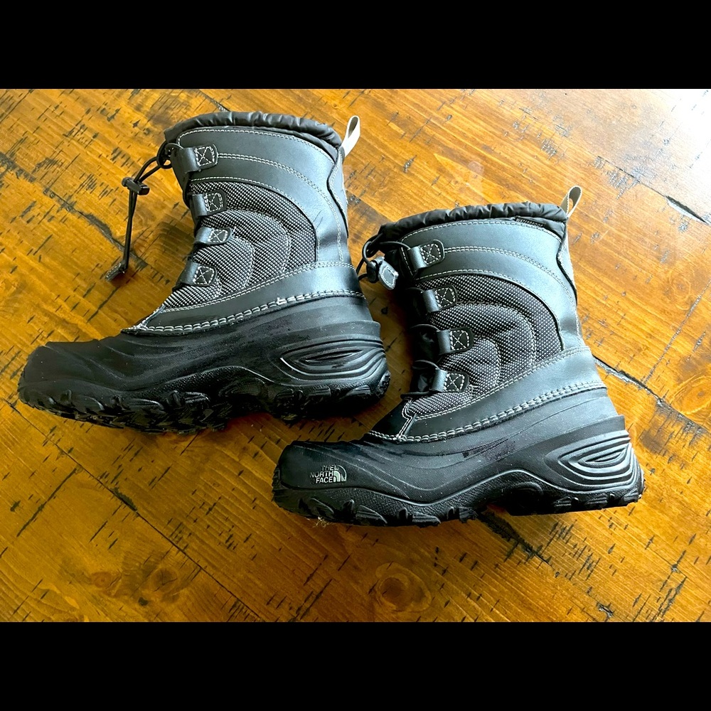 The North Face Winter Boots, girls size 3. Very sturdy and warm!
